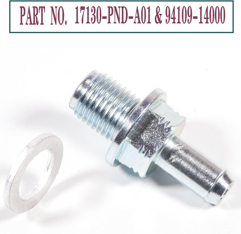 BEONEO 045-0357 17130-PND-A01 For Honda CRV Accord Elemant Civic PCV Valve Clarity CR-V HR-V Insight-Positive Crankcase Ventilation Valve 17130PNDA01 0450357 17130RBBA01 17130-RBB-A01 1.5 1.8 2.0 2.4L - Image 3